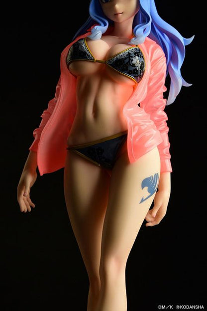 [預訂] FAIRY TAIL 茱比亞·洛克沙Gravure_Style『黑比基尼！！』溼透了的白襯衫SP 1/6 完成品模型《24年12月預約》