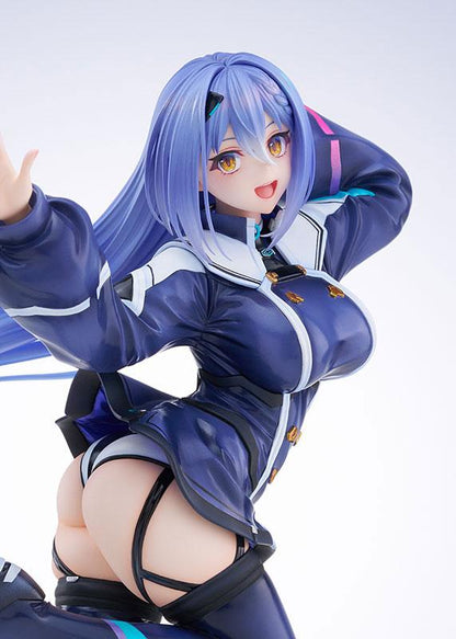 [預訂] 青桐高中 Etra 1/7 完成品模型，藍髮角色，制服造型。