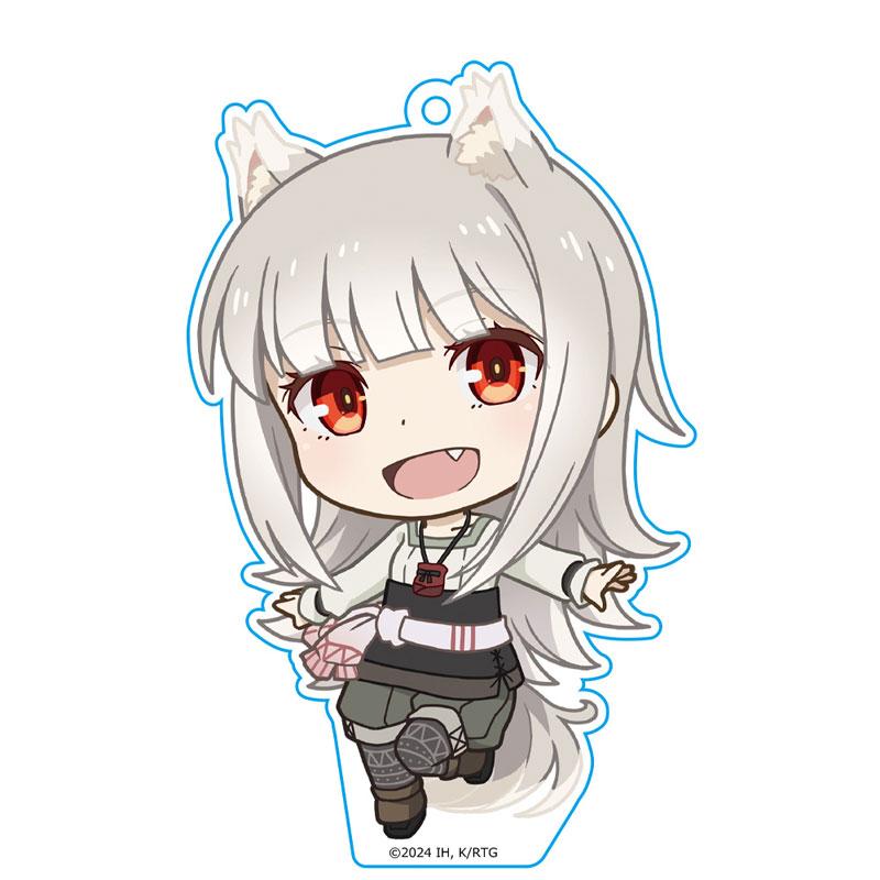 [Pre-order] TV animation "MERCHANT MEETS THE WISE WOLF" Puni Colle! Keychain (with base) Miraku "Reservation for August 24"