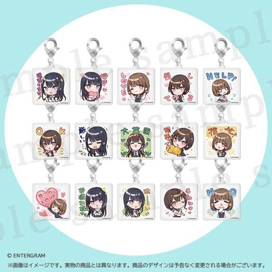 [Pre-order] Uniform girlfriend exchange acrylic pendants 15 pieces in a set "Reservation for September 24"