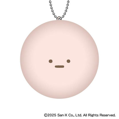 角落小夥伴臉 Marucolle！吊飾，圓形設計，簡約表情。