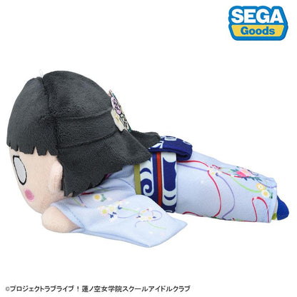 [預訂] Love Live!蓮之空女學院學園偶像俱樂部 躺臥 毛公仔 “百生吟子-加賀友禪合作款服裝”(S)《25年12月預約》