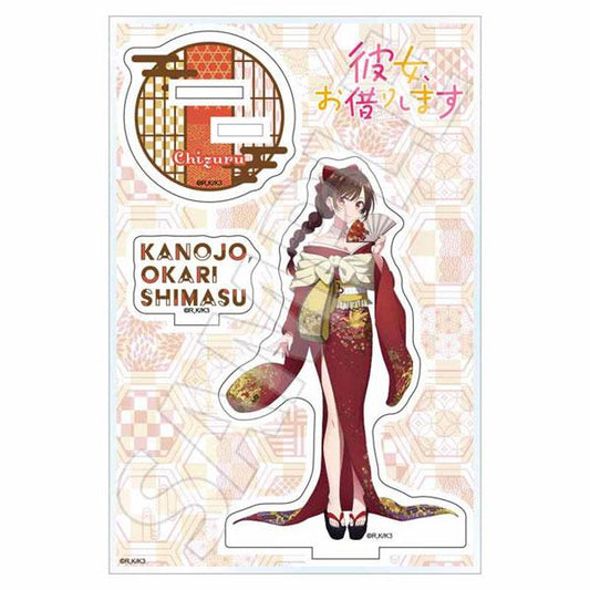 [Reservation] Rental Girlfriend Kimono Modern Standing Sign Jr. Chizuru Mizuhara "Reservation for September 24"