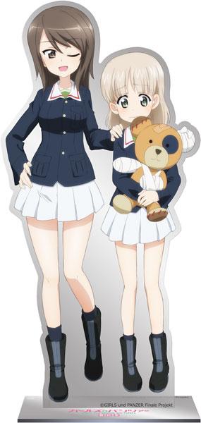 [Pre-order] Girls und Panzer Final Chapter Tank Jacket Exchange Stand Mika &amp; Aki "Pre-Order for January 25"