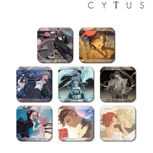 [Pre-order] Cytus II Exchange Music Illustration Square Badges 8 pieces in BOX "February 25 Pre-order"