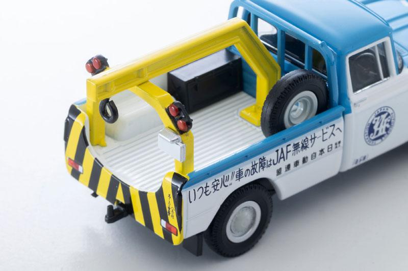 [預訂] Tomica Limited Vintage LV-188d 豐田 Stout JAF拖吊車模型車後視圖。