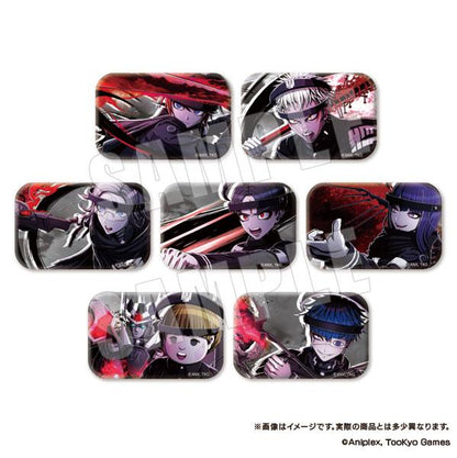 [預訂] HUNDRED LINE -最終防衛學園- 必殺我驅力 方形徽章Collection Vol.1　7個入BOX《25年7月預約》