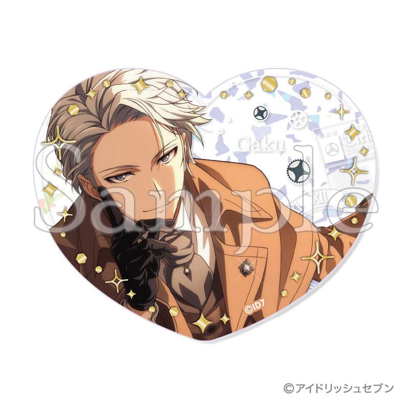 偶像星願 Pikuria Collection premium Vol.2其中一款設計，心形徽章，角色身穿棕色外套。