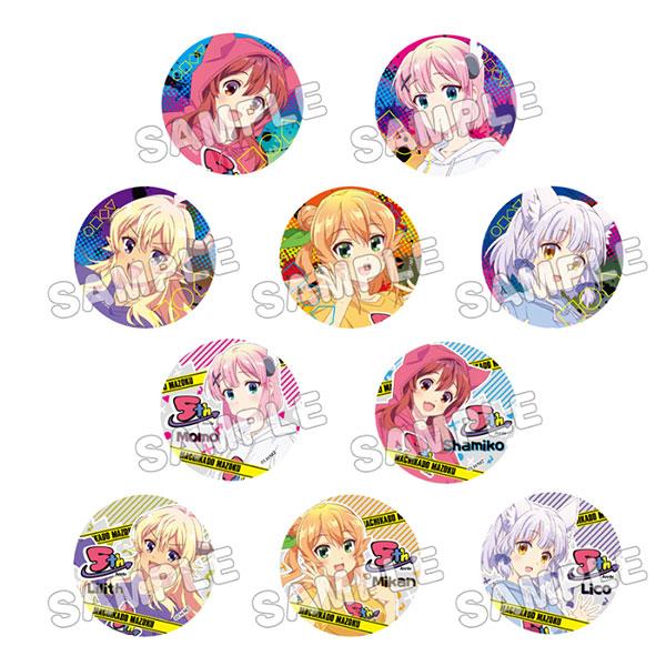 十款街角魔族2丁目交換徽章，一盒入。