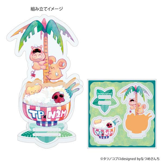 [Pre-order] Stand "Kanto Railway × Natsume Sanchi × Tatsunoko Production" 02/Weak people will be flattered and climb trees (Official Illustration) "Reservation for October 24"