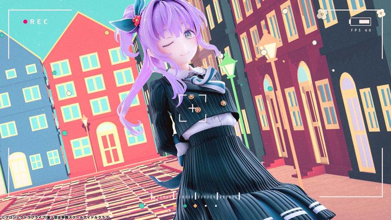 Love Live!蓮之空 乙宗梢 Fortune Movie Ver. 1/7 完成品模型，眨眼姿勢。