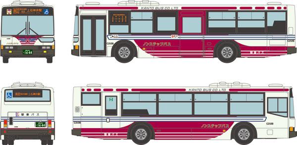 [預訂] The Bus Collection 關東巴士謝謝三菱Fuso Aerostar無階梯巴士C2126號車《25年1月預約》