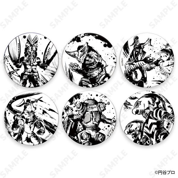 [預訂] 超人力霸王怪獸 墨繪風Collection 交換和紙風徽章 6個入BOX《25年10月預約》