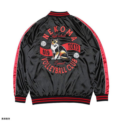 [預訂] 動畫「排球少年！！」刺繡夾克 音駒高中 S《25年12月預約》