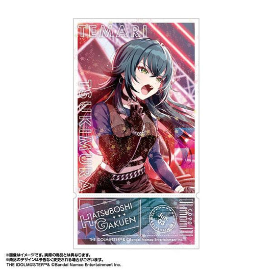 [預訂] 學園偶像大師 票券風格模切貼紙 vol.2 月村手毬《25年10月預約》