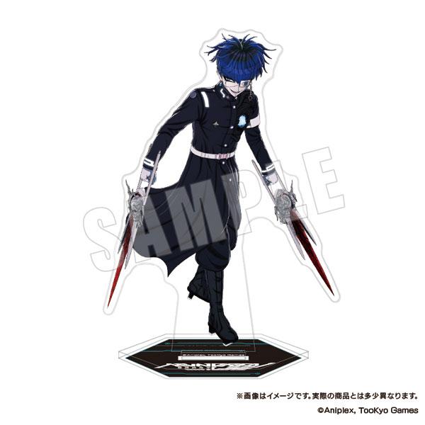 [預訂] HUNDRED LINE -最終防衛學園- 立牌，面影歪手持武器的全身站姿。