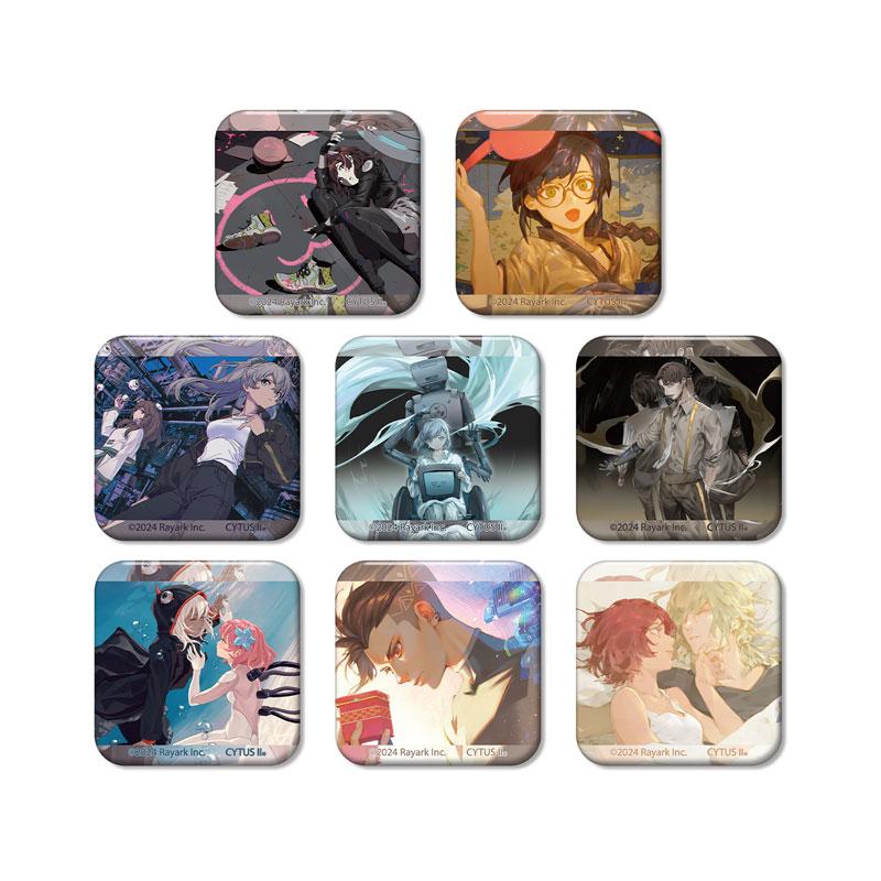 [Pre-order] Cytus II Exchange Music Illustration Square Badges 8 pieces in BOX "February 25 Pre-order"