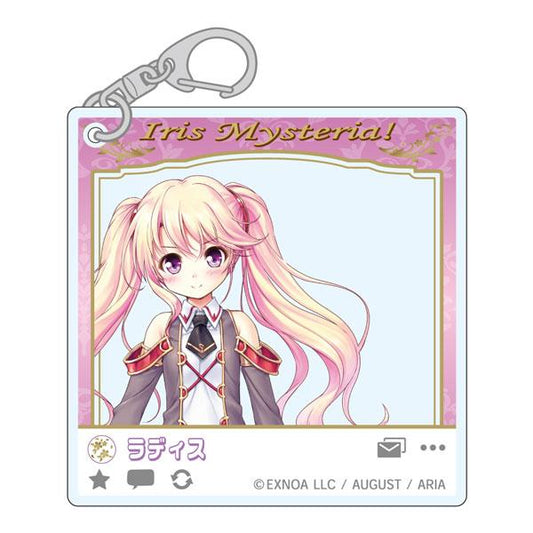 [Pre-order] Secret of Alice! SNS style keychain Radice "Reservation for February 25"