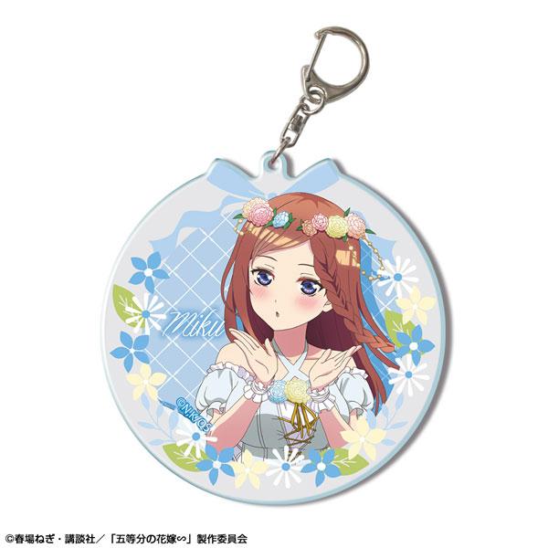 [Pre-order] Quintuple Hanayome∽ Large Keychain Design 03 (Nakano Miku/Flower Fairy ver.) (Resale) "Pre-order for September 24"