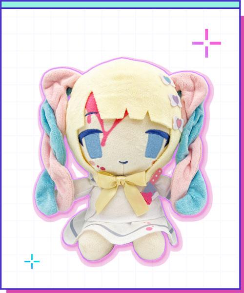 [預訂] 超天醬 毛絨公仔，金髮雙辮，病態可愛天使造型。