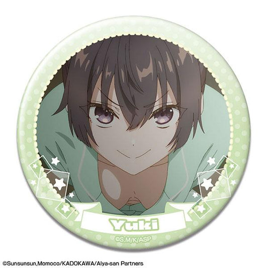 [Pre-order] TV animation "Ellie's classmate who sits next to her and whispers in Russian from time to time" Badge design 17 (Yuki/B) "Reservation for November 24"