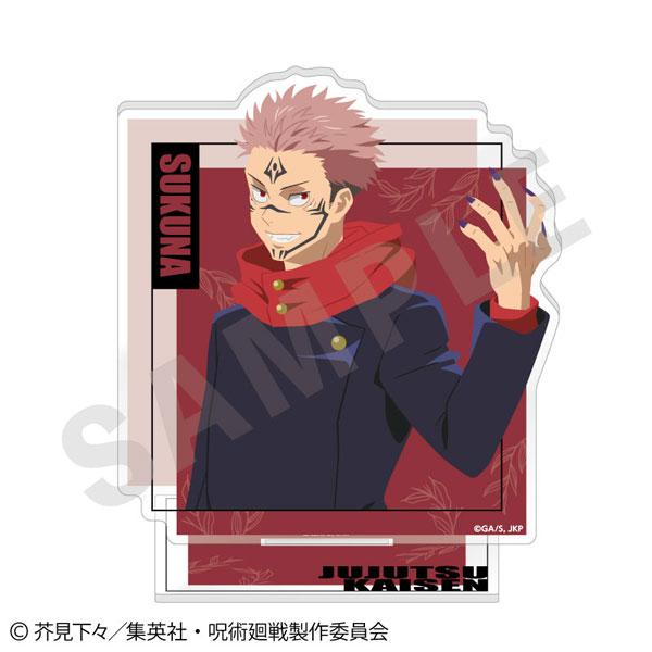 [預訂] 咒術迴戰 Paintract系列 立牌，宿儺角色，紅色背景。