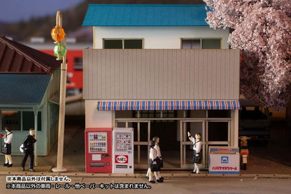 [Pre-order] 1/80 Paper Model Kit Street Corner Accessories Series Store "Grocery Store" "December 24 Pre-order"