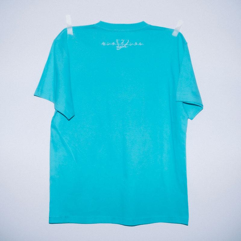 LP GIVEN THE BEST 完全生產限定盤：淺藍色T恤背面，領口有白色字樣。