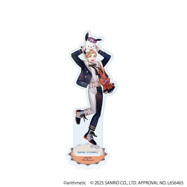 [預訂] 陽日直獅立牌，頭頂帕恰狗玩偶，角色合作插圖設計。