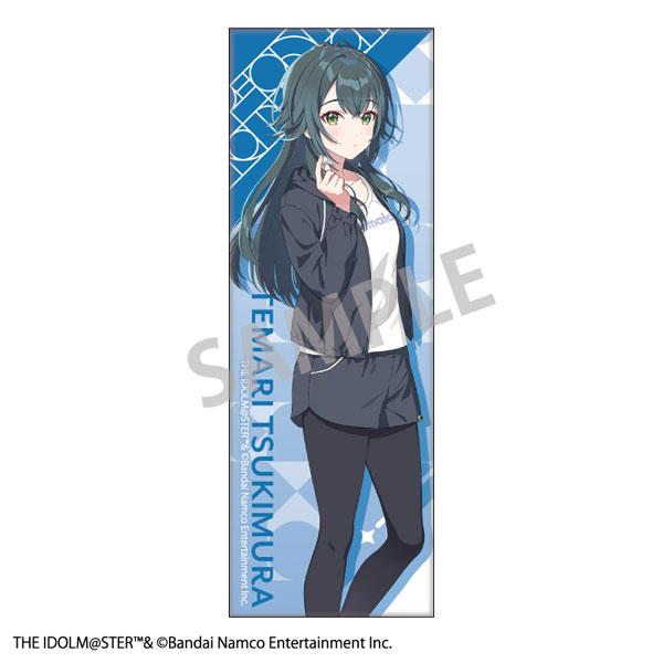 [Pre-order] School Idol Master Rectangular Badge Tsukimura Cute "January 25 Pre-order"