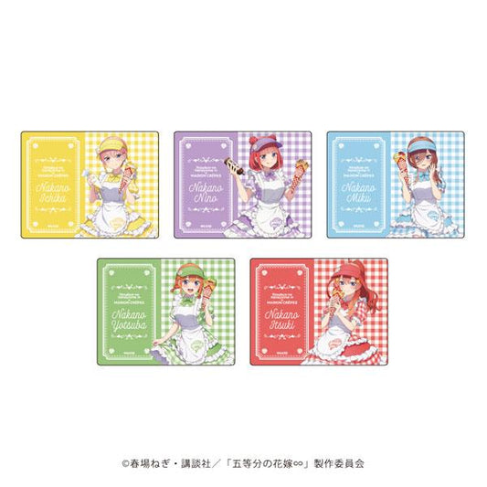 [Pre-order] Acrylic card "Five-section wedding∽" 04/Crepe Shopkeeper ver. 5 newly drawn illustrations in the BOX "October 24 reservation"