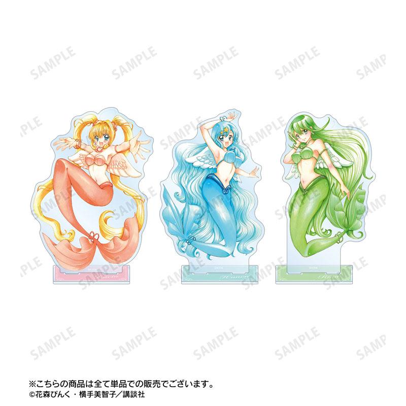 [Pre-order] Pearl Mermaid Pink-sensei Hanamori's new painting of Lucia Nanami's mermaid ver. Extra large stand "Reservation for October 24"