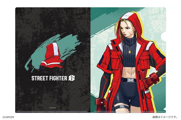 [預訂] 街頭霸王6 A4透明文件夾，07 CAMMY設計，紅色外套造型。