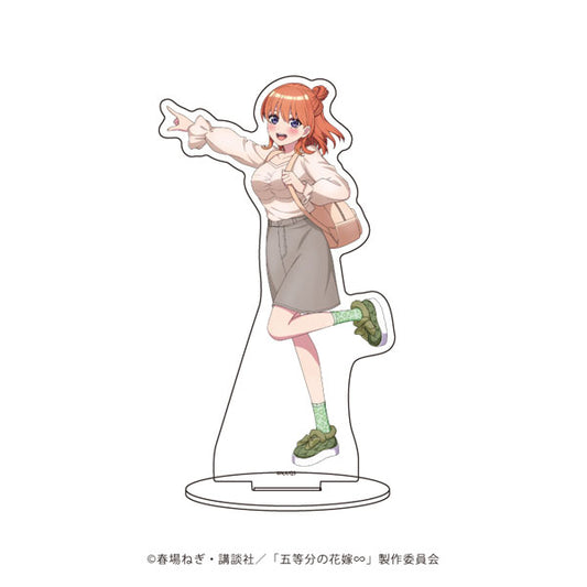 [Reservation] Standing card "Five-section Hanayome∽" Yotsuba Osaka date ver. "Reservation for February 24"