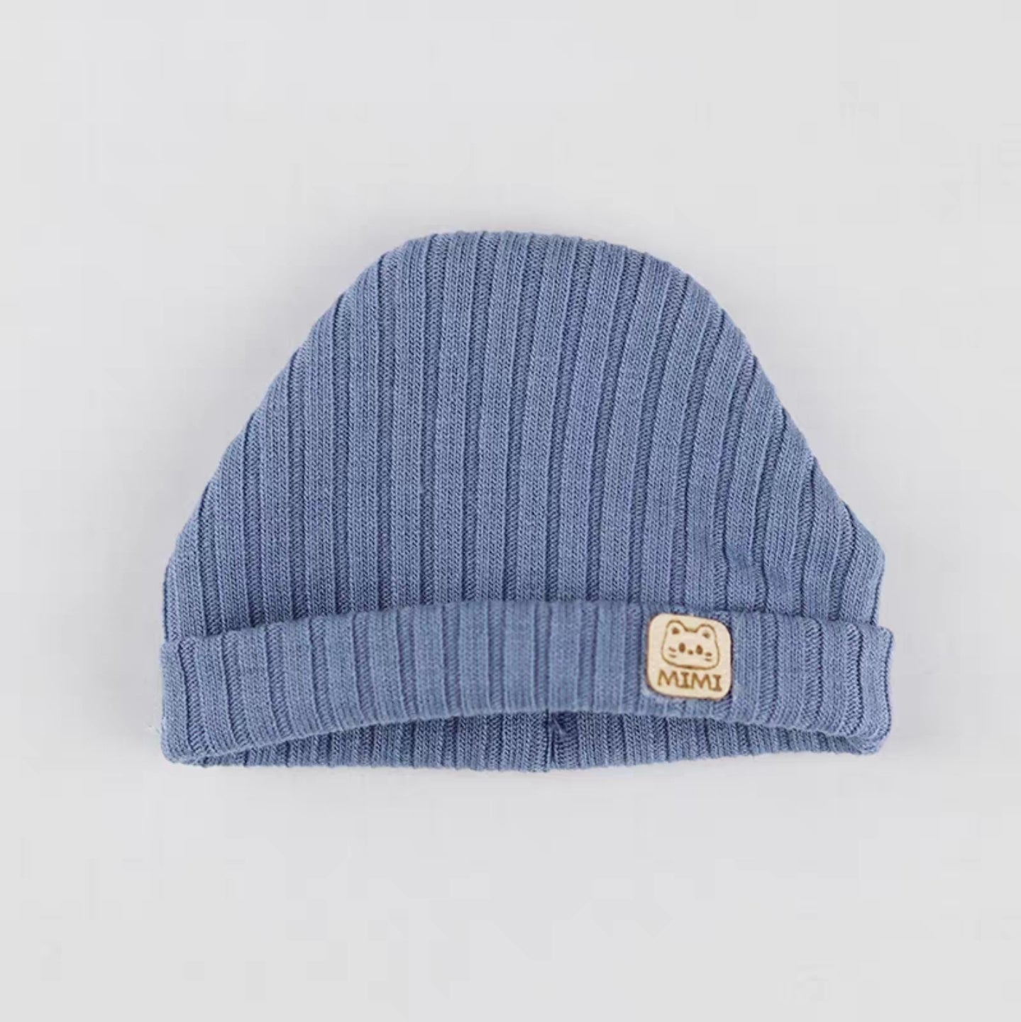 MIMI貓咪羅紋針織帽 [OB11/黏土娃]