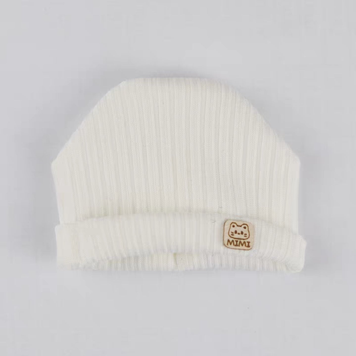 MIMI貓咪羅紋針織帽 [OB11/黏土娃]