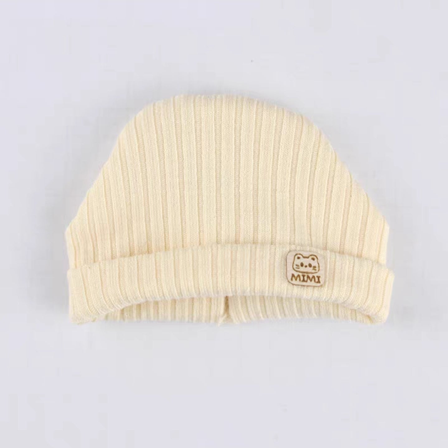 MIMI貓咪羅紋針織帽 [OB11/黏土娃]