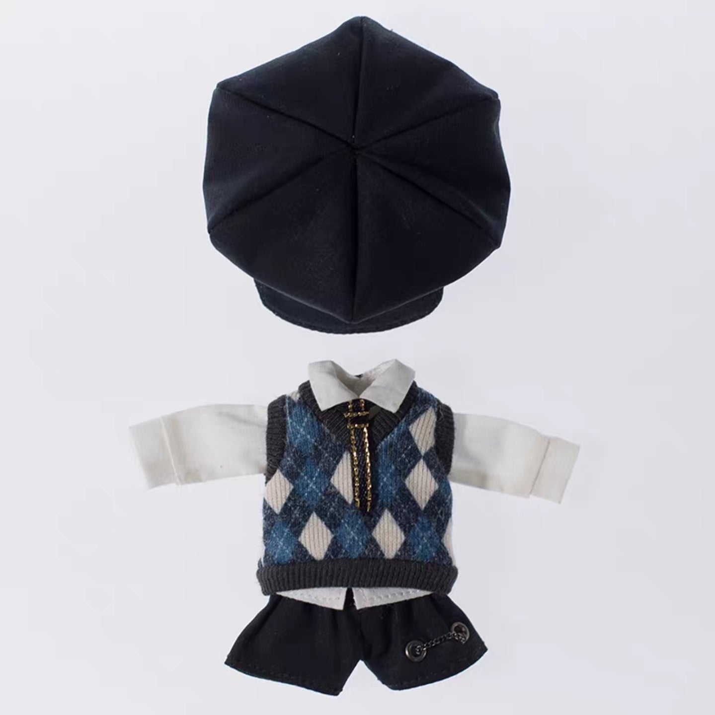 學院紳士 五件套裝 [OB11/黏土娃]