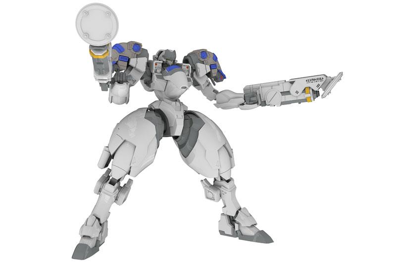 [預訂] POWERDoLLS2 1/48 X-4RR裝甲索敵步兵模型，持盾與武器。