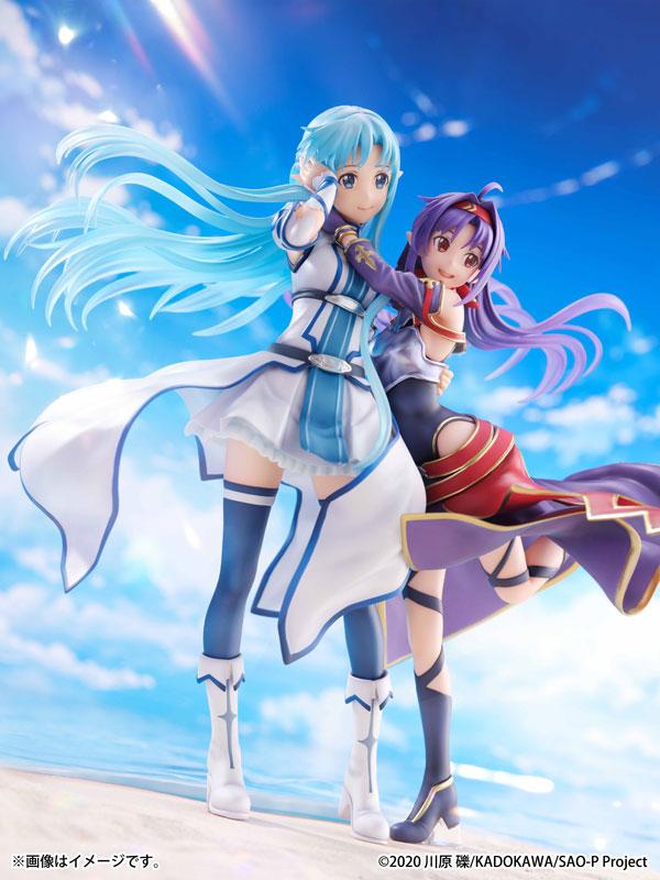 [Pre-order] "Sword Art Online" Asuna &amp; Yuki-Ending Ver.- 1/7 finished model "Pre-order for May 25"