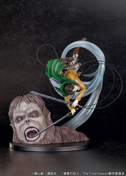 [Pre-order] TV animation Attack on Titan "Levi vs Beast Titan ver." finished model "Pre-order September 25"