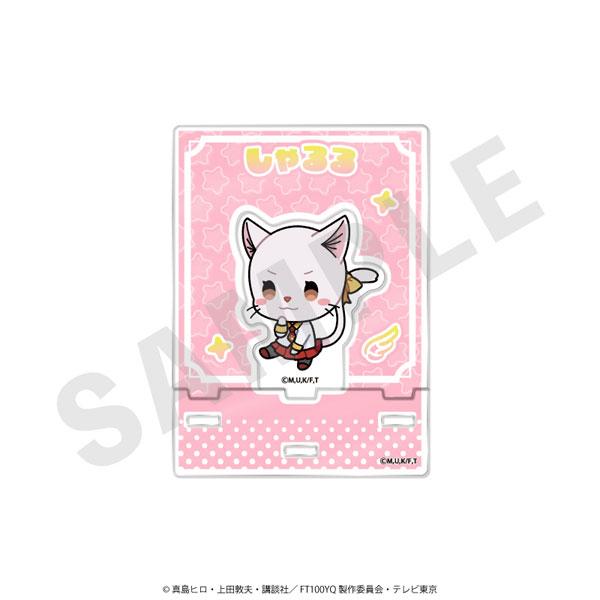 [預訂] FAIRY TAIL 查爾斯立牌，粉色背景，可愛風格。