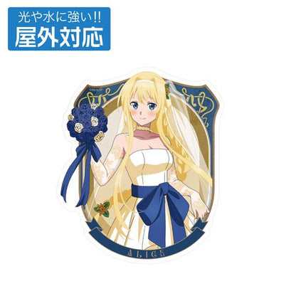 [預訂] 刀劍神域 原創 亞莉絲 戶外對應貼紙 婚紗Ver.《25年11月預約》