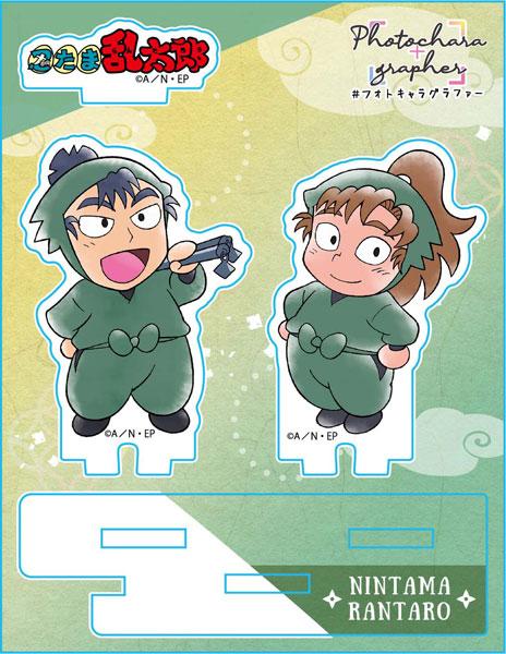 [Pre-order] Ninja Rantaro Photo Character Grapher Shikumatsu Rusaburo &amp; Zenhoji Isaku (Resale) "December 24 Pre-order"