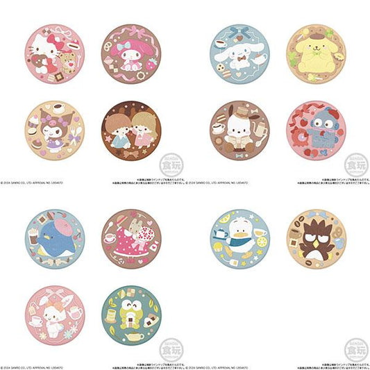 [Pre-order] Sanrio character embroidered badge cookies 3 12 pieces in BOX (food toys) "Pre-order February 25"