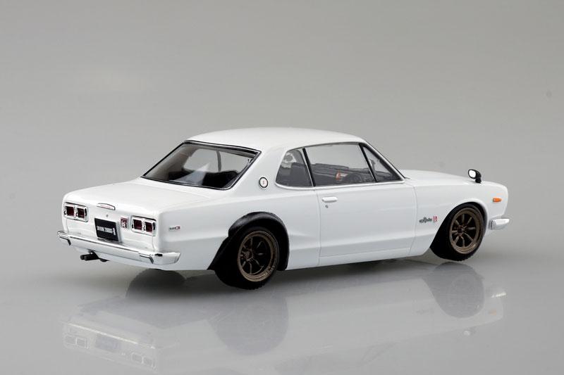 [預訂] 樂Pla Snap套件 No.16CU-WH 日產 C10 Skyline 2000GT-R 客製化輪圈 (白色) 模型《25年10月預約》