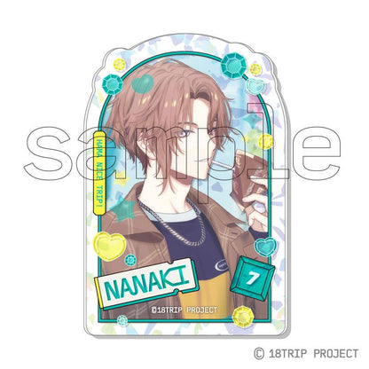 [預訂] 18TRIP 珠寶牌Collection Vol.2：人物 Nanaki 珠寶裝飾牌，5個入BOX其中一款設計。