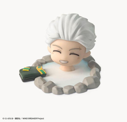 AFORCE×DRAGON HORSE Like湯系列，防風少年交換模型，含石頭底座及配件。