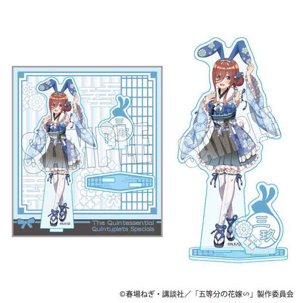 [Pre-order] Five equal parts wedding ∽ Standing card Nakano Miku and bunny girl in Japanese dress ver. "Reservation for October 24"