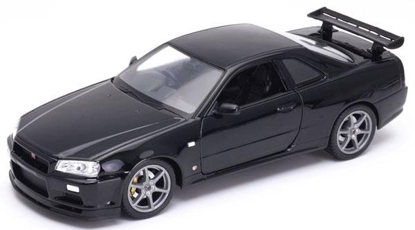 [預訂] 1/24 日產 Skyline GT-R(R34) (黑色)（再售）《25年8月預約》
